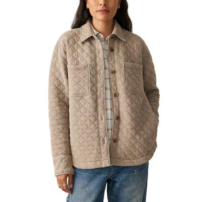 Faherty Epic Quilted Fleece Shirt Jacket