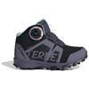 adidas Terrex - Kid's Terrex BOA Mid Rain Ready - Wanderschuhe 28,5 | EU 28,5 blau/schwarz