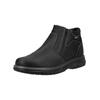 Stiefelette IMAC "Imac Stiefelette Nubukleder", Herren, Gr. 44, schwarz, Nubukleder, casual, Schuhe