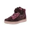 Sneaker RICOSTA "Ricosta Sneaker Veloursleder", Gr. 30, rot (merlot), Veloursleder, casual, Schuhe