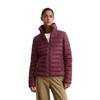 Outdoorjacke MARC O'POLO "mit recycelten Materialien", Damen, Gr. 34, rot (aubergine rot), Obermaterial: 100% Polyamid, unifarben, casual, tailliert, Langarm, Jacken