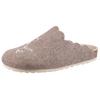 Clog ANISTON SHOES "Smile", Damen, Gr. 42, grau (taupe), Filz, meliert, klassisch, Schuhe, Clog, Hausschuh, Homeslipper - NEUE KOLLEKTION