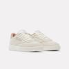 Sneaker REEBOK CLASSIC "CLUB C 85", Gr. 42,5, sand, scorchedearth, hooprot, Leder, Textil, sportlich, Schuhe