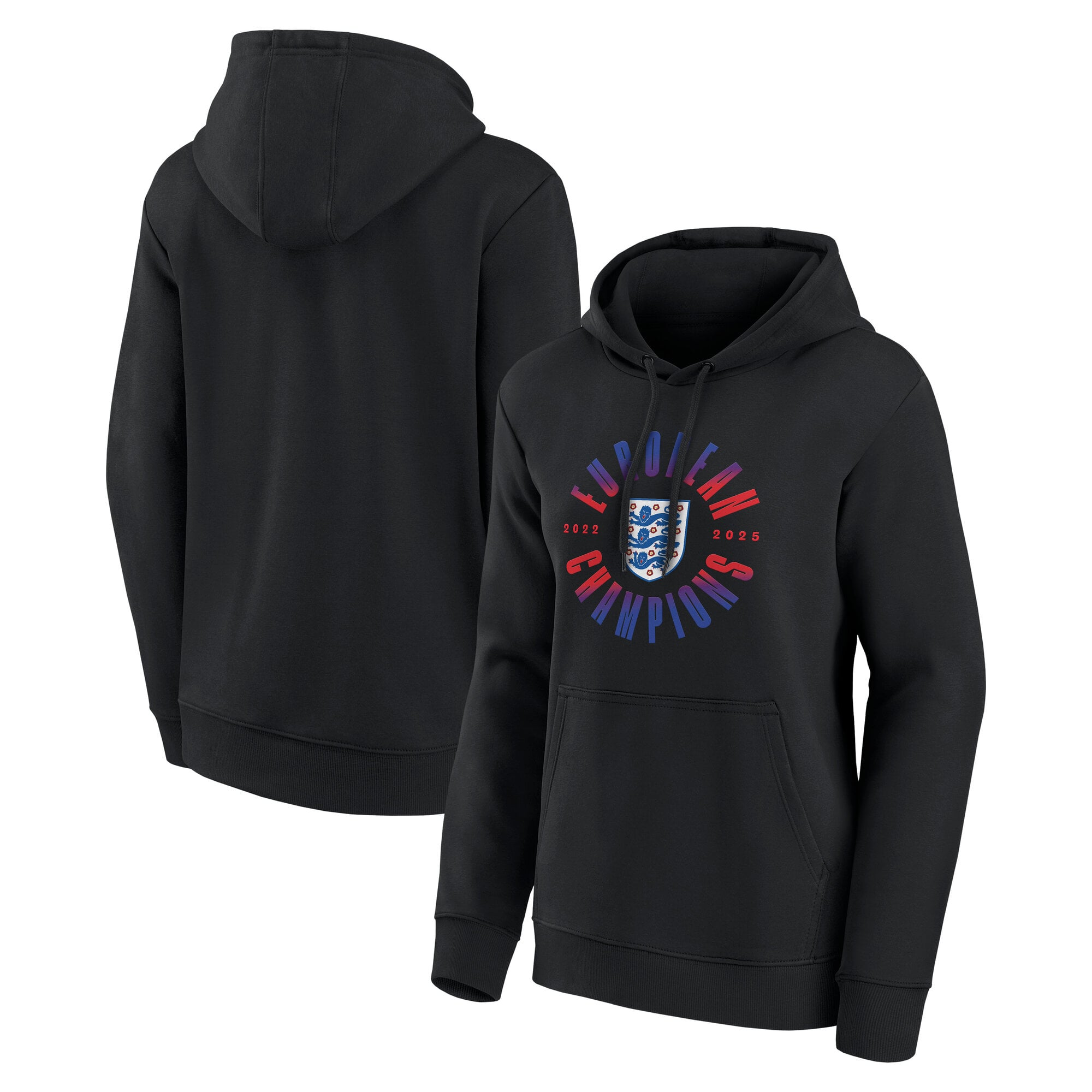 England Lionesses Roundel Sieger Hoodie - Schwarz - Damen