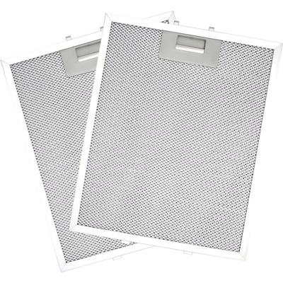 2 Stück Ersatzfilter für Dunstabzugshaube,Aluminiumlegierung, universeller Dunstabzugshaubenfilter Image