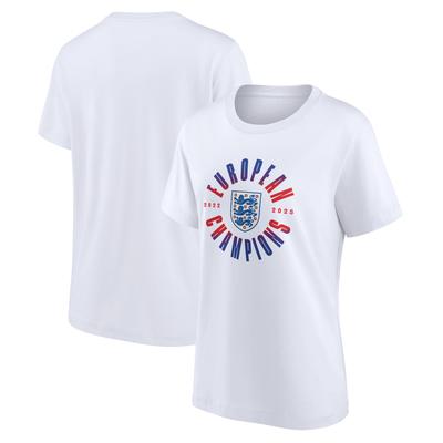 England Lionesses Roundel Sieger T-Shirt - Weiß - Damen Image