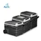 Alpicool TWW115 115L Frigorifero intelligente Durevole frigorifero a doppia zona 12 Volta Frigorifero solare di grande capacità 12 Volta