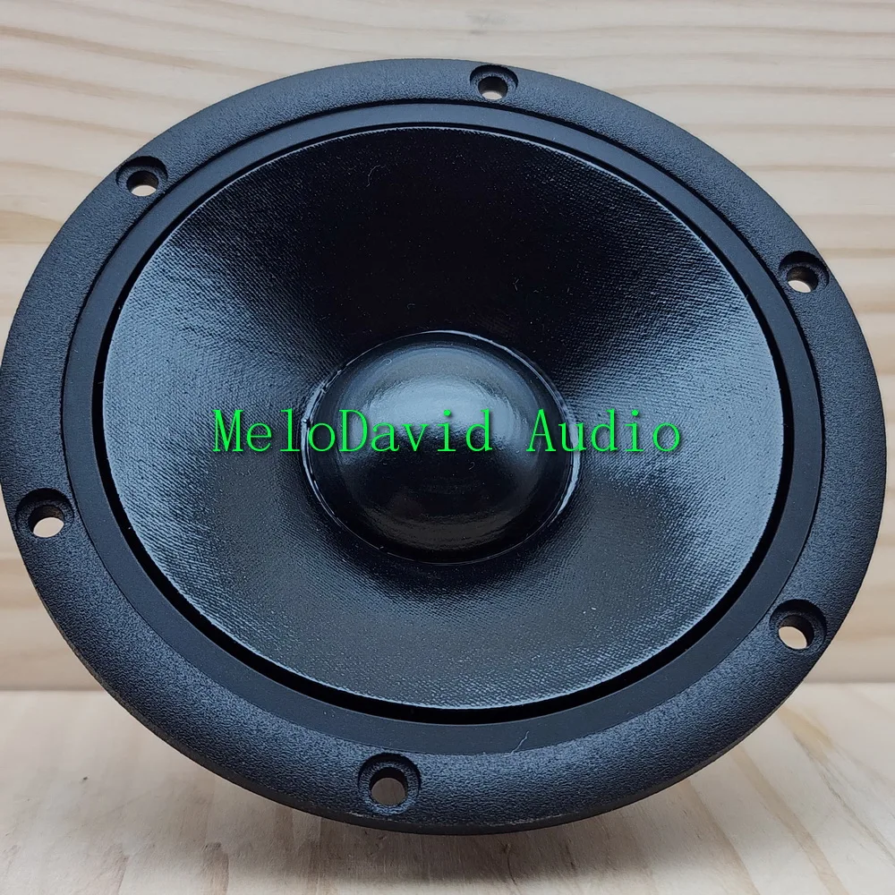 Ein Paar 2 Stück MeloDavid Black Pearl Studio 3,5 Zoll Ultra-Papierkegel-Lautsprecher mit reiner Mittelklasse Image