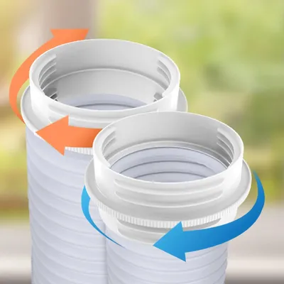 Air Conditioner Hose Adapter AC Accessories Cooling Tools Cover Joint Fitting Vent Drain Split Window for Air Conditioning