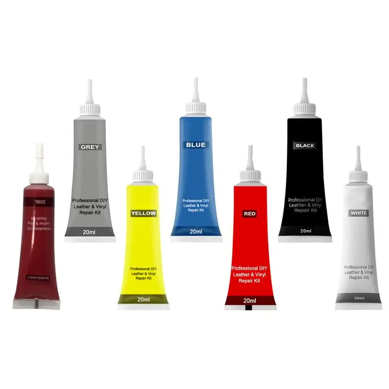 20 mlAdvanced Leder Reparatur Gel Leder Fix Gel Komplementäre Farbe Reparatur Paste PU Leder Reparatur Farbe Gel Für Auto Sofa Image