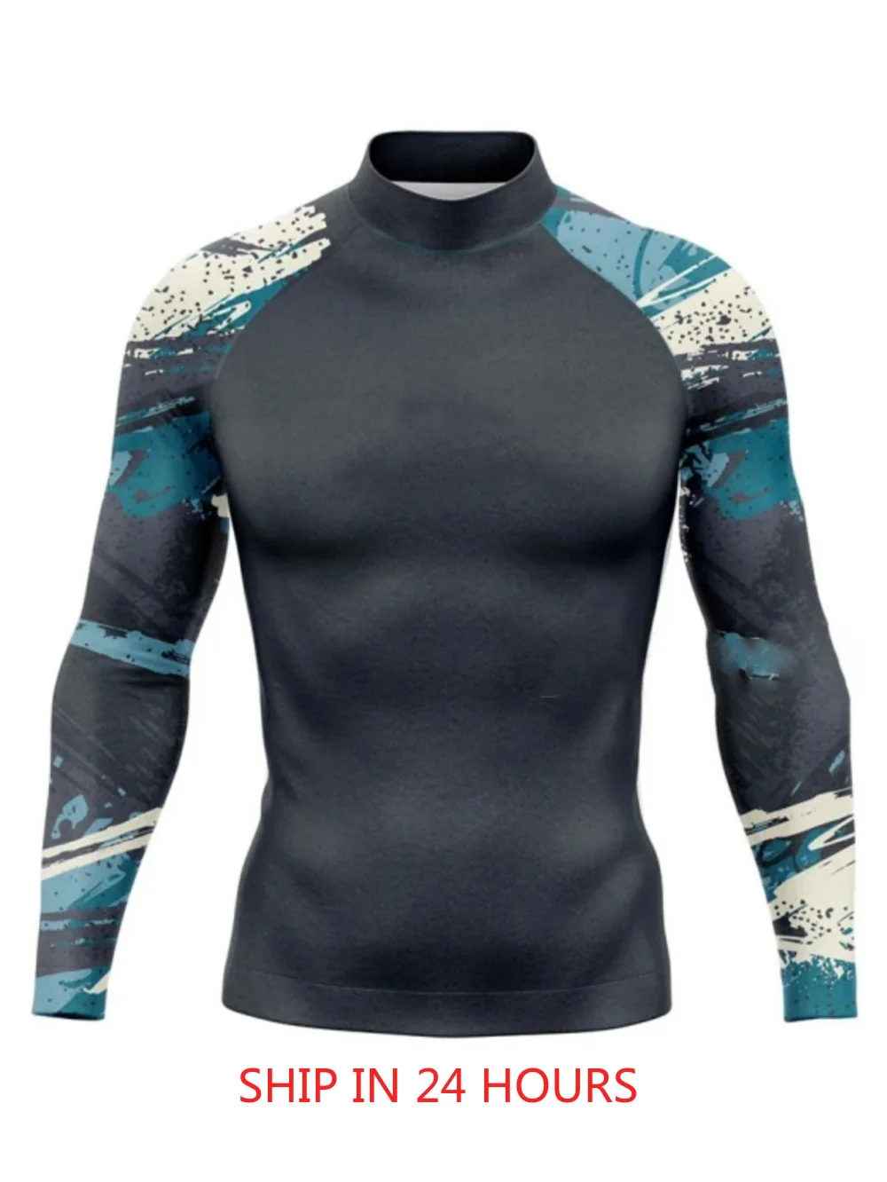 Surfing Rash Guard Swimwear Men's Long Sleeve UV Protection Diving Wear Summer Surfing T-shirts Water Sports Swimming Rashguard
