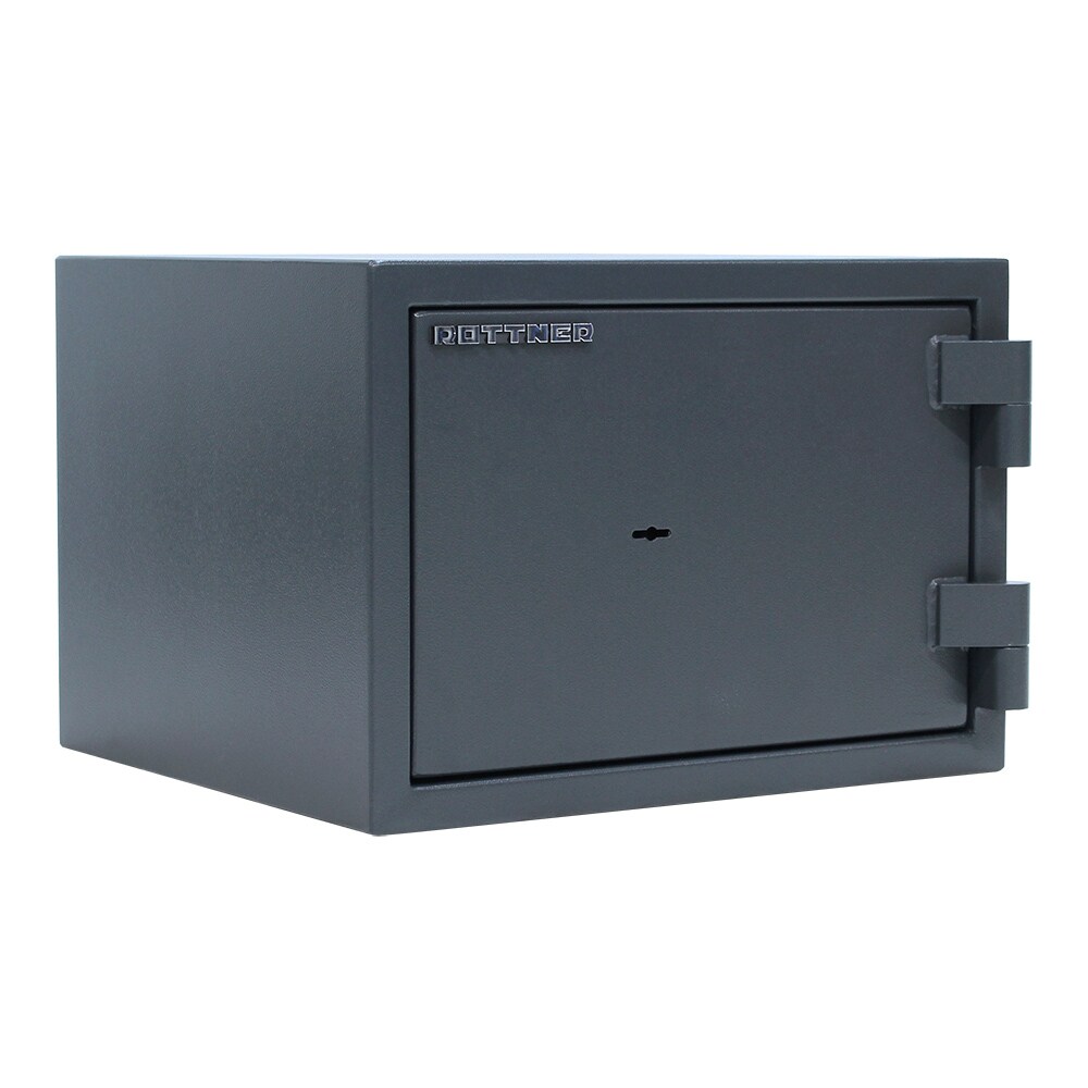 Rottner Dokumententresor EN1 Fire Hero 30 Doppelbartschloss anthrazit Image