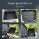 36L/45L/57L Scatola quadrata universale Fodera per bagagliaio per moto Fodera interna per cuscino staccabile per scatola posteriore per veicolo elettrico universale