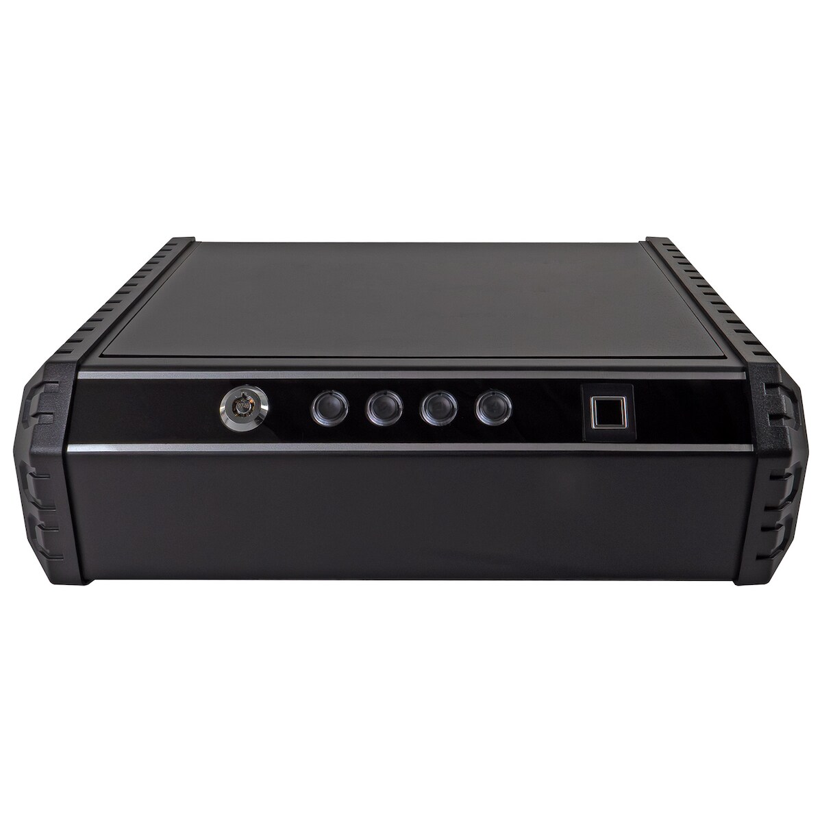 Profirst Pistolenkassette Schutzbox NY 2 Fingerprintschloss anthrazit Image