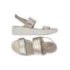 Geox Damen Sandale, Gr. 40, gold, kein Etikett