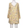 Roxy Damen Kleid, Gr. 42, gelb, Baumwolle, Viskose