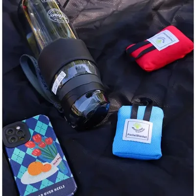 1pc Waterproof Picnic Blanket Carpet Portable Ultra Light Fold Ultrathin Seaside Beach Camping Pocket Outdoor Sport Seat Cushion