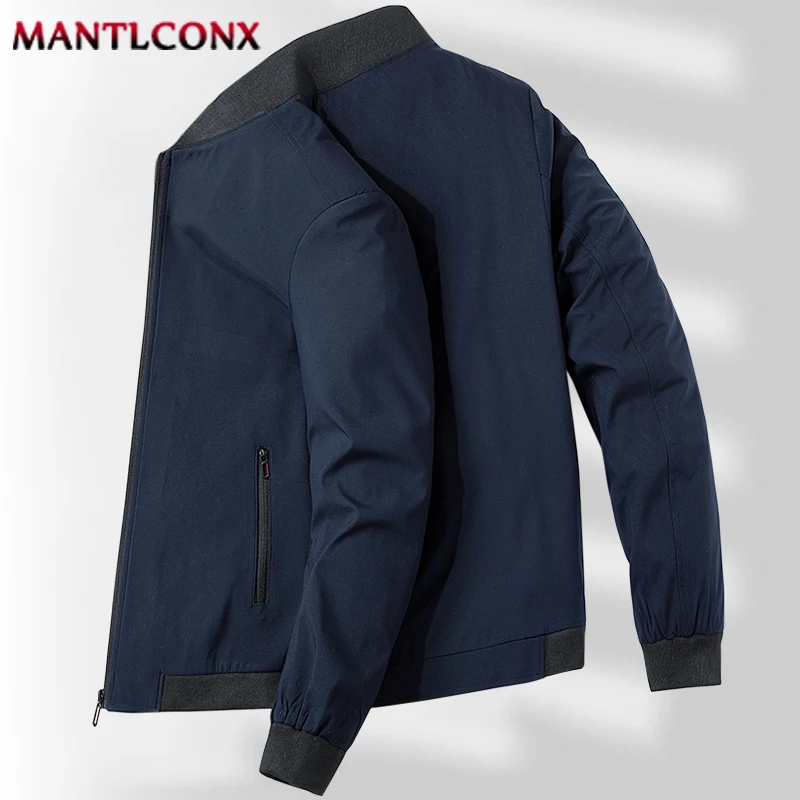 L-3XL lässige Slim Fit Reiß verschluss Baseball Mäntel Männer Mode Jacke Männer Kleidung dünne Herren jacke Oberbekleidung Frühling Herbst Streetwear
