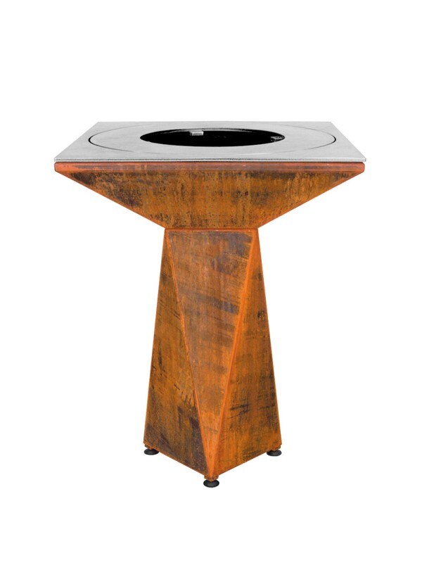 OutInFire Gartenfeuerstelle, Grill mit Stahlgrill - G1 Basic Corten Image