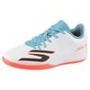 Fußballschuh SKECHERS "JR YOUTH IC, Skechers Skx_2 Jr Youth Ic", Gr. 33, wtqp weiß, Lederimitat, sportlich, Schuhe, Indoor Court Schuh mit leichter Skechers Move Foam™-Dämpfung