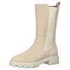 Stiefelette PAUL GREEN "Paul Green Stiefelette Nubukleder", Damen, Gr. 38,5, beige, Nubukleder, casual, Schuhe