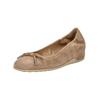 Keilpumps HÖGL "Högl Pumps Veloursleder", Damen, Gr. 39, grau (taupe), Veloursleder, casual, Schuhe