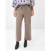 5-Pocket-Hose BRAX "Style MAINE S", Damen, Gr. 44, Normalgrößen, grau (taupe), 90% Polyester, 10% Elasthan, Hosen