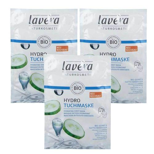 3 x lavera Tuchmaske Hydro St Tücher