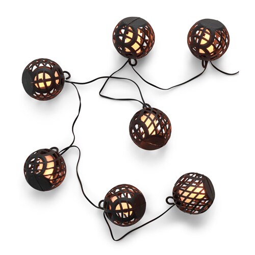 Kynast Garden Solar LED Lichterkette mit 8 Laternen Länge 2m Image