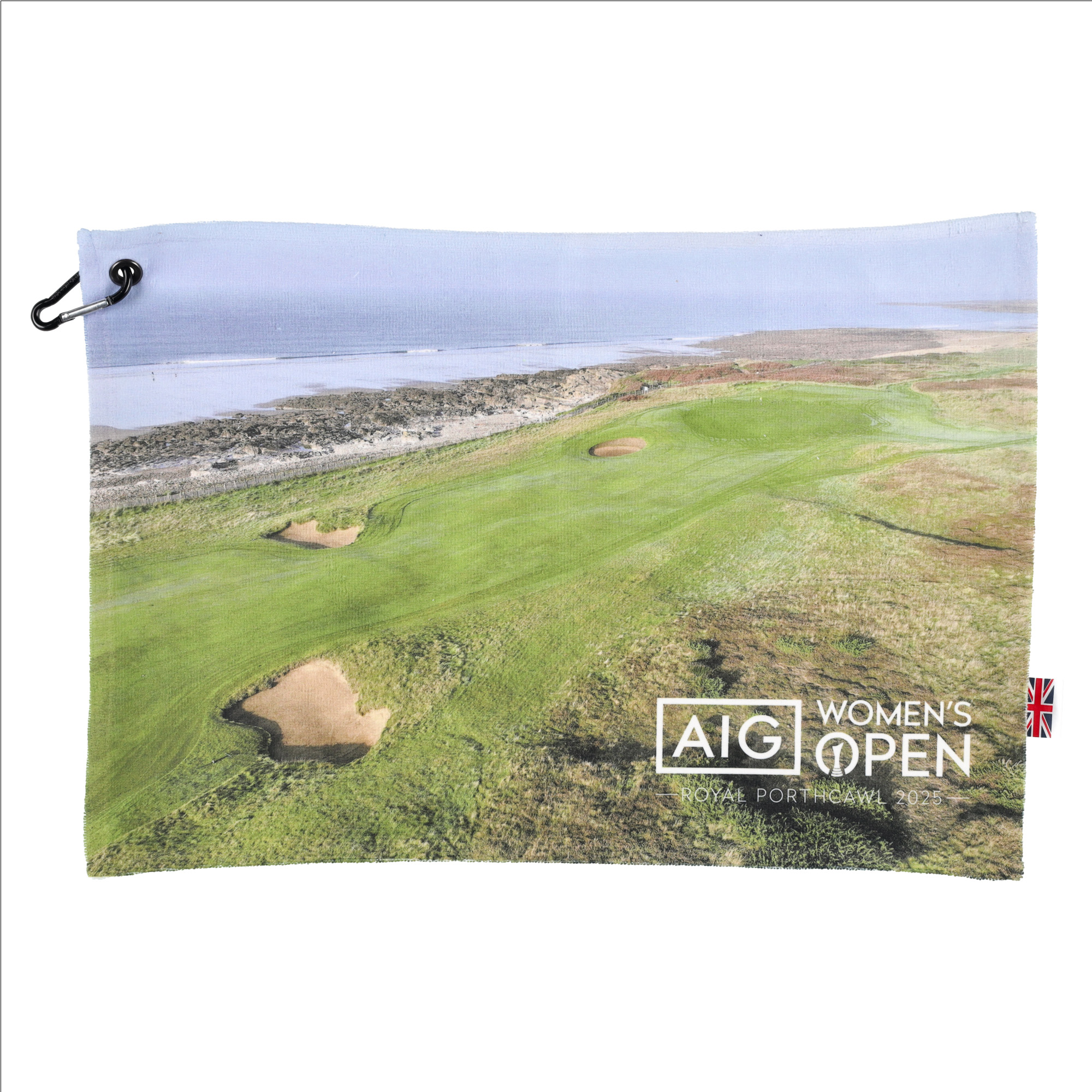 AIG Women's Open Royal Porthcawl 2025 40x50 Handtuch Image