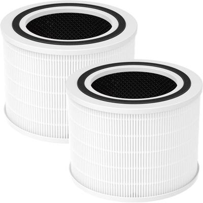 2er-Pack Ersatzfilter für Luftreiniger: 3-in-1 H13 True HEPA-Filter, hocheffizienter Image
