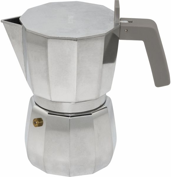 Alessi Mokka Espressomaschine DC06/6 silber