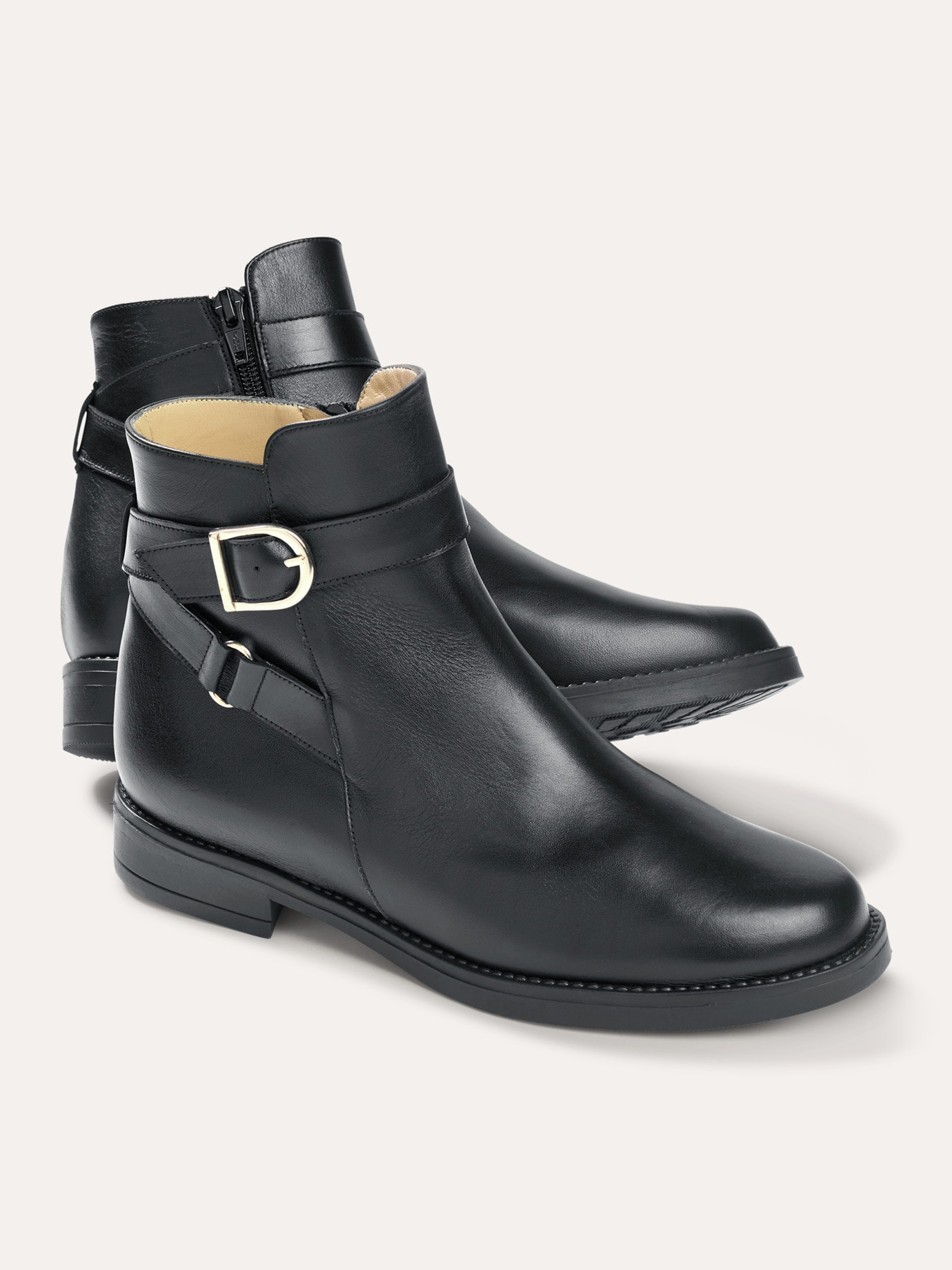 Walbusch Damen Soft Halbstiefel Schwarz noch offen: Muster
