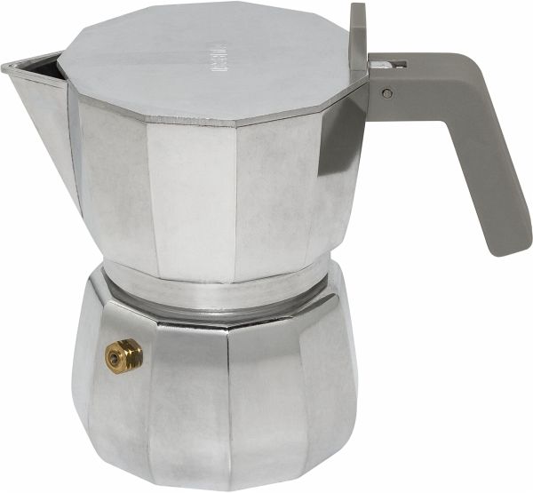 Alessi Mokka Espressomaschine DC06/3 silber