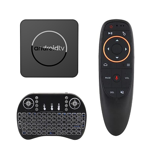 Android-TV-Box Mortal Q1 Plus CPU Allwinner H313 unterstützt 2,4G/5,8G WLAN BT5.2 Google Assistant 2GB RAM 16GB 8GB ROM Smart-Home-TV-Box Image