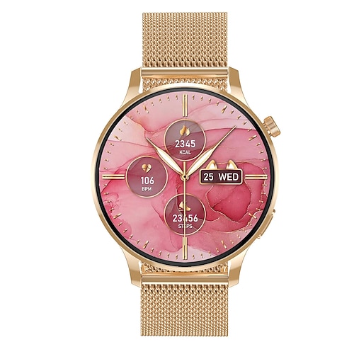 Watch3 Pro Smartwatch 1.3 Zoll Smartwatch Fitnessuhr Bluetooth Schrittzähler Anruferinnerung Aktivitäts-Tracker Schlaf-Tracker Herzschlagmonitor Kompatibel mit IP 67 Damen Herzschlagmonitor Blutdruck Image