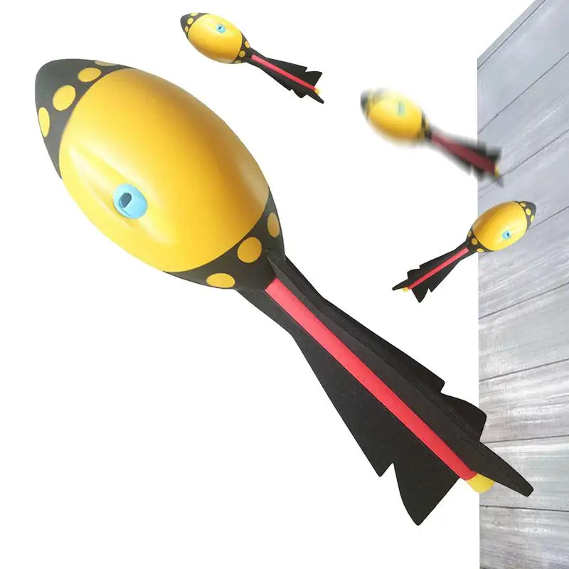Vortex Howler Schaumfußball Kinder Leichtathletik Zielwurf Rakete Aero Howler Schaum Vortexball Kreatives heulendes Schaumsportspielzeug Image