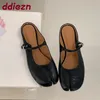 Mode Schnalle Flach Frauen Mary Janes Wohnungen Schuhe Seltsame Kappe Schuhe Weiche Damen Wohnungen Lolita Schuhe Weibliche Slides