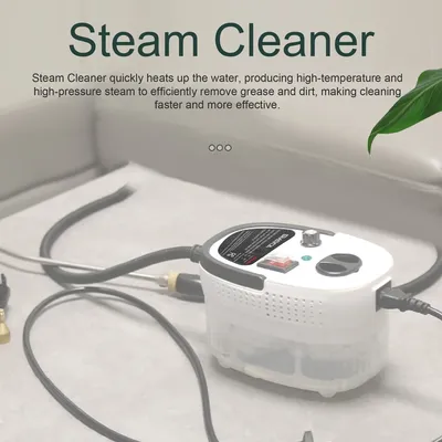 2500 W Dampfreiniger für die Autoreinigung zu Hause, schnelles Aufheizen, Hochtemperatur-Dampfreiniger, tragbarer Handdruck-Dampfreiniger Image