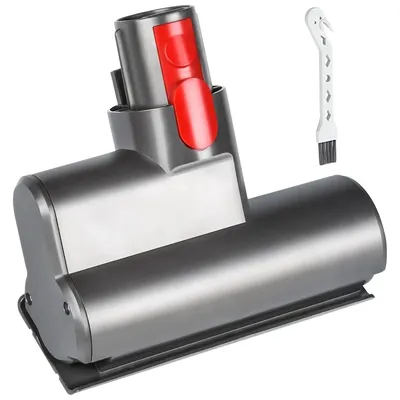 Mini-Turbo bürsten kopf für Dyson v7 v8 v10 v11 v15 Akku-Staubsauger, Turbinen bürste entfernen Staub, Haare, Milben, Schmutz Image