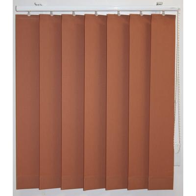 Lamellenvorhang SUNLINES "Montana", orange (terra), B:130cm H:165cm, Jalousien, Wunschmaß Image