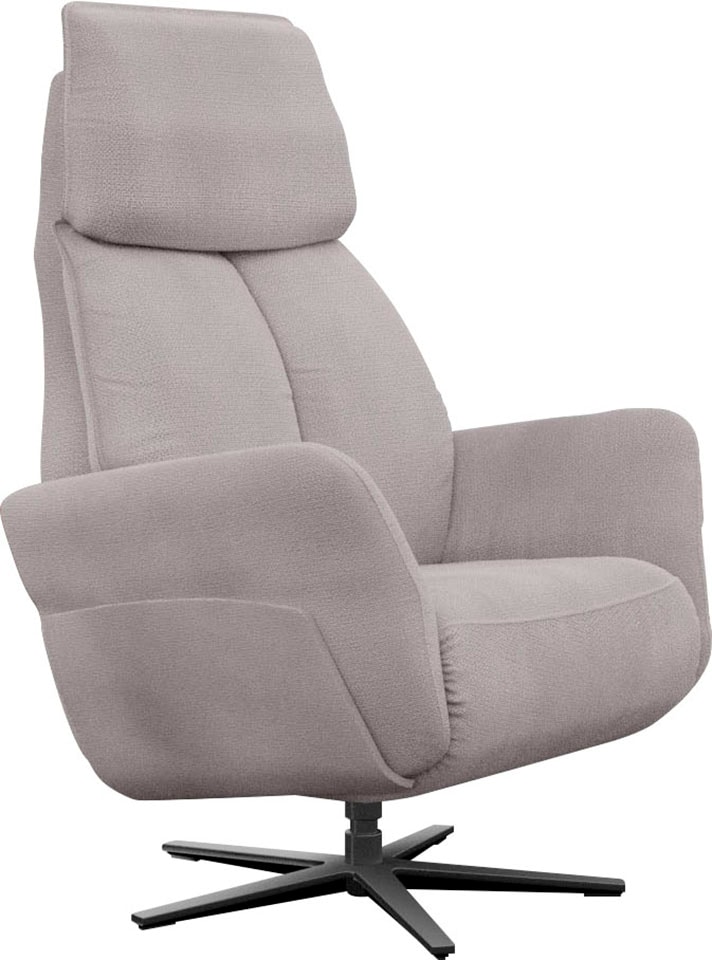 Relaxsessel ALINA "Thimo", grau (mittelgrau xbo 19), B:84cm H:114cm T:86cm, Struktur fein XBO (100% Polyester), Sessel, Relaxsessel, in Größe S, Liegefläche 178 cm, verstellbar, optional mit Aufstehhilfe