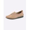 Schnürschuh ANDREA CONTI, Damen, Gr. 36, braun (camel), Leder, Rindsleder, Glattleder, modisch, Schuhe