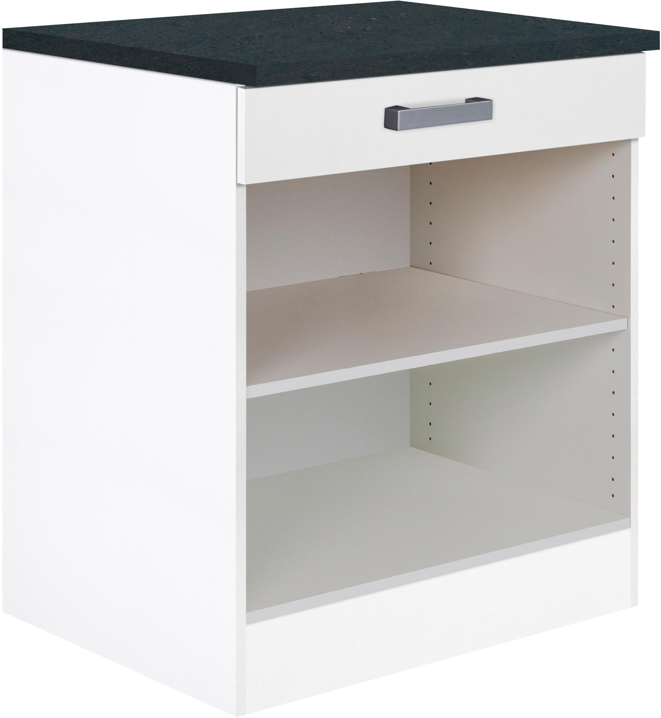 Unterschrank OPTIFIT "Elm", weiß (weiß, weiß), B:60cm H:84,8cm T:60cm, Schränke, Breite 60 cm Image