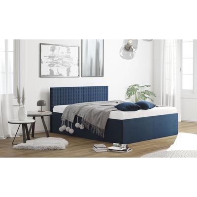 Polsterbett, blau (königsblau), B:188cm L:210cm, WESTFALIA SCHLAFKOMFORT, Betten, mit Bettkasten bei Ausführung mit Matratze Image
