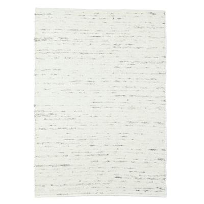 Teppich HEINE HOME Gr. 7, grau (ecru, grau, meliert), B:190cm H:12mm L:290cm, Wolle, Schurwolle, Teppiche Image