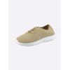Schnürschuh ANDREA CONTI, Damen, Gr. 38, beige, Textil, modisch, Schuhe