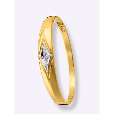 Fingerring LADY Gr. 21, gold (gelbgold 375), Fingerringe, Damen, 21, Metall-Gold, Metall, Gold Image