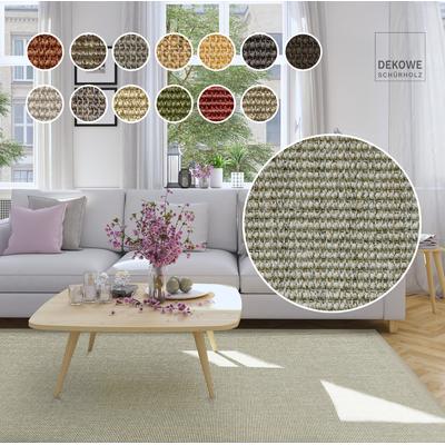 Sisalteppich DEKOWE "Mara S2 mit Bordüre Spezial", beige (beige mix), B:180cm H:5mm L:250cm, Sisal, Teppiche, 100% Sisal, auch als Läufer, Wohnzimmer Image