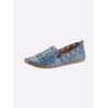 Slipper GEMINI, Damen, Gr. 41, blau (jeansblau), Glattleder, sportlich, Schuhe